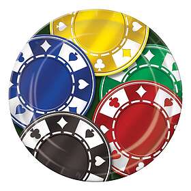 Papperstallrikar Poker