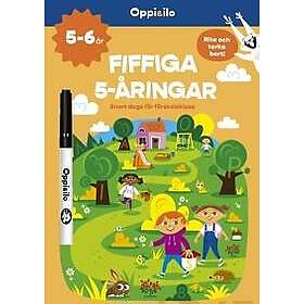 Fiffiga 5-åringar -pysselbok 5-6 år