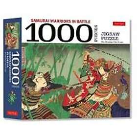 Samurai Warriors in Battle- 1000 Piece Jigsaw Puzzle