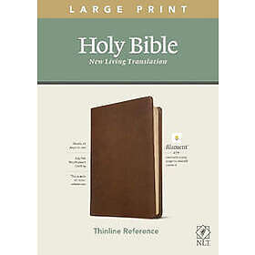 NLT Large Print Thinline Reference Bible, Filament Enabled Edition (Red Letter, 