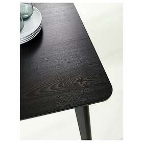 IKEA LISABO RÖNNINGE bord och 6 stolar 200x78 cm