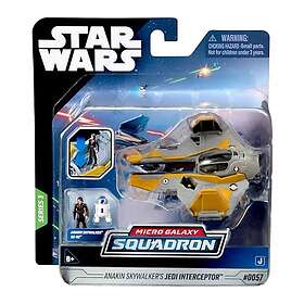 Star Wars Micro Galaxy Squadron Interceptor Jedi Anakin Skywalker