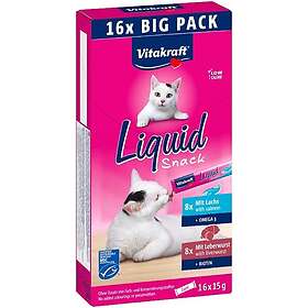 Vitakraft Liquid Snack Multipack lever lax 16x15g