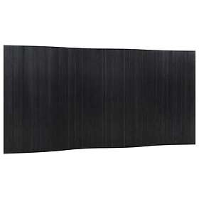 vidaXL Rumsavdelare svart 165x400 cm bambu 376997
