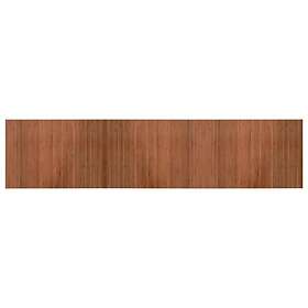 vidaXL Matta rektangulär brun 70x300 cm bambu 376752
