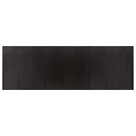 vidaXL Matta rektangulär mörkbrun 100x300 cm bambu 376815