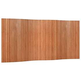 vidaXL Rumsavdelare brun 165x400 cm bambu 376999