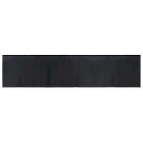 vidaXL Matta rektangulär svart 70x300 cm bambu 376750
