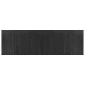 vidaXL Matta rektangulär grå 60x200 cm bambu 376838