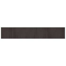 vidaXL Matta rektangulär mörkbrun 70x400 cm bambu 376887