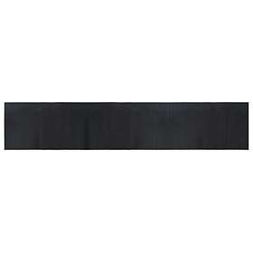 vidaXL Matta rektangulär svart 60x300 cm bambu 376720