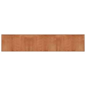 vidaXL Matta rektangulär brun 60x300 cm bambu 376842