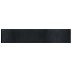 vidaXL Matta rektangulär svart 100x500 cm bambu 376822