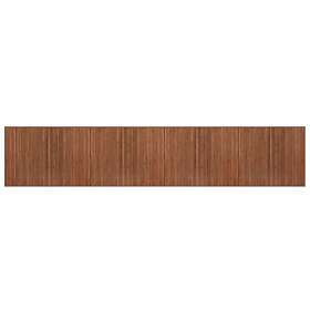 vidaXL Matta rektangulär brun 80x400 cm bambu 376920