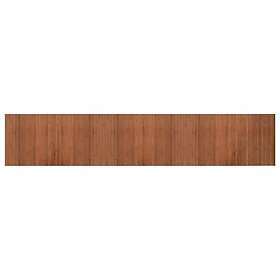 vidaXL Matta rektangulär brun 60x300 cm bambu 376722