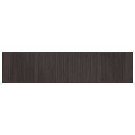 vidaXL Matta rektangulär mörkbrun 70x300 cm bambu 376881