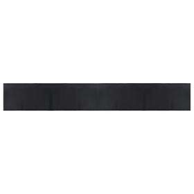 vidaXL Matta rektangulär svart 60x400 cm bambu 376726