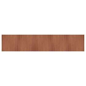 vidaXL Matta rektangulär brun 100x500 cm bambu 376824