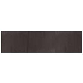 vidaXL Matta rektangulär mörkbrun 80x300 cm bambu 376785
