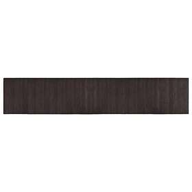 vidaXL Matta rektangulär mörkbrun 60x300 cm bambu 376725