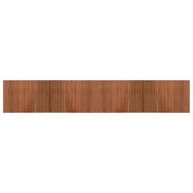 vidaXL Matta rektangulär brun 70x400 cm bambu 376758