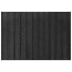 vidaXL Matta rektangulär grå 70x100 cm bambu 376868