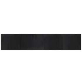vidaXL Matta rektangulär svart 80x400 cm bambu 376786