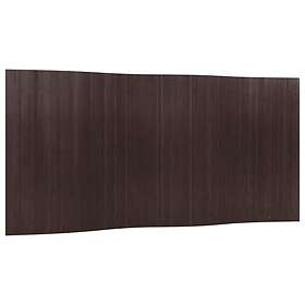 vidaXL Rumsavdelare mörkbrun 165x400 cm bambu 377002