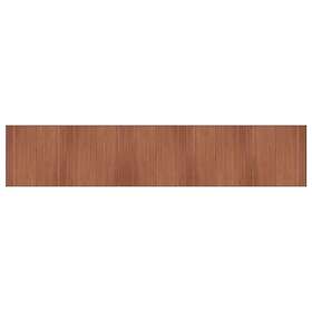 vidaXL Matta rektangulär brun 100x1000 cm bambu 376968
