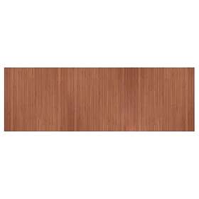 vidaXL Matta rektangulär brun 100x300 cm bambu 376812