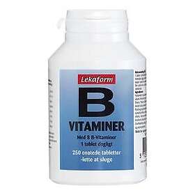Lekaform B-Vitaminer 250 tabletter