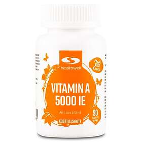 Healthwell Vitamin A 5000 IE 90 kaps