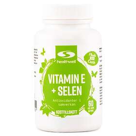 Healthwell Vitamin E+Selen 60 kaps