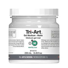 Medium Tri-Art Gel Matte 250ml, matt gelbaserat förtjockningsmedel för akrylfärg