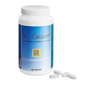 D3 Pharmacy Kalcium 180 tabletter