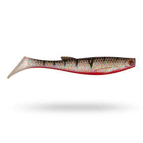 Söder Tackle Scout Shad 12cm (4-pack) Red Ghost Perch