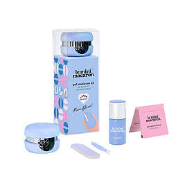 Le Mini Macaron Gel Manicure Kit Fleur Bleue 5 st