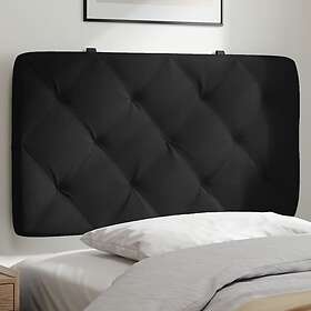 vidaXL Dyna till huvudgavel svart 90 cm sammet 374710