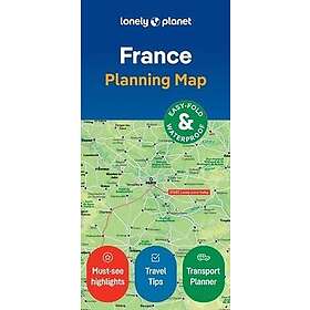 Lonely Planet: Lonely Planet France Planning Map