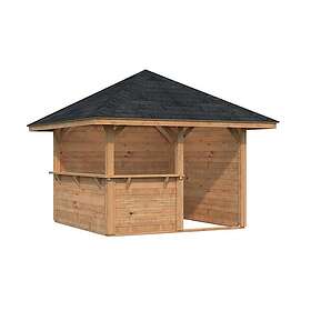 Palmako Stuga Bianca 8,3 m2 3 Set3 brun impregnerad 110134 M2 SET3