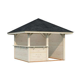 Palmako Stuga Bianca 8,3 m2 3 Set3 impregnerad transparent 110133 M2 SET3