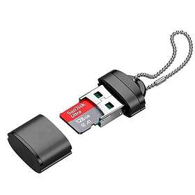 NÖRDIC USB-A Card Reader MicroSD USB2.0 480Mbps