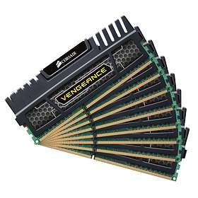 Corsair XMS3 Vengeance Black DDR3 1600MHz 8x8GB (CMZ64GX3M8A1600C9)