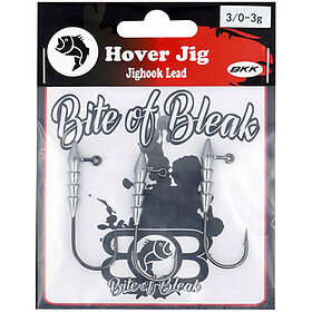 Bite of Bleak Of Bleek Hover Jig Head Lead (3-pack) 3/0 7g
