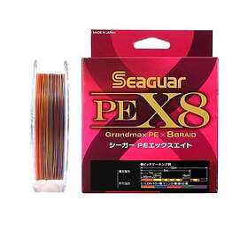 Seaguar PE X8 Grandmax 200m Multicolor 0,37mm