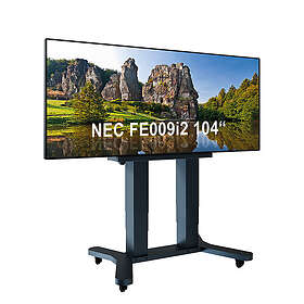 Hagor mobilt LED-lyftsystem med motoriserad höjdjustering lämplig för NEC FE009i2 104”