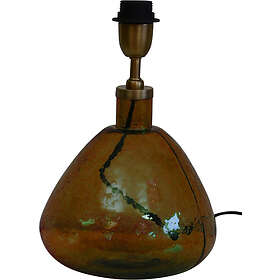 Hallbergs Murano Lampfot 32cm Cognac