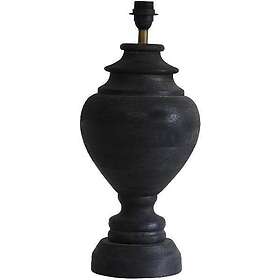 Hallbergs Braxton Lampfot 54cm Antik Svart
