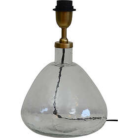 Hallbergs Murano Lampfot 32cm Transparent