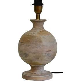 Hallbergs Positano Lampfot 36cm Vitbetsad